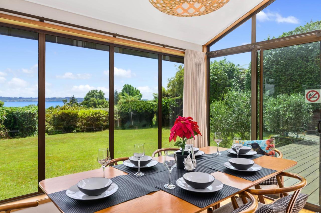 The Bird House - Kawaha Point, Rotorua. Stylish Six Bedroom Home With Space, Views And Relaxed Atmosphere Esterno foto